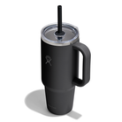 Hydro Flask HYDRO FLASK 40OZ TRAVEL TUMBLER CLEAR LID BLACK