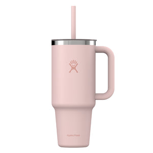 HYDRO FLASK 40OZ TRAVEL TUMBLER CLEAR LID TRILLIUM