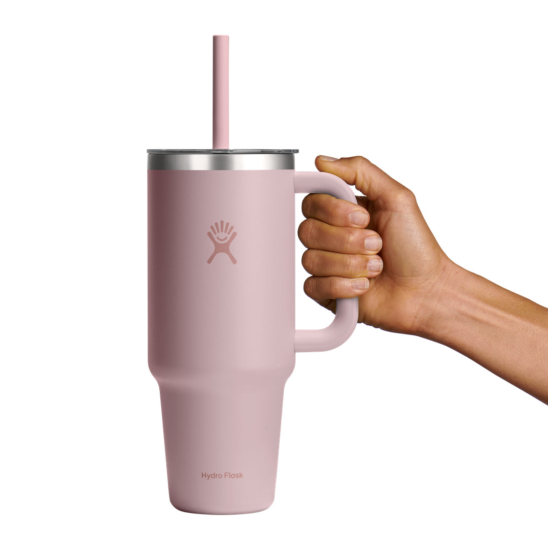 Hydro Flask HYDRO FLASK 40OZ TRAVEL TUMBLER CLEAR LID TRILLIUM