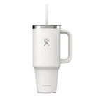 Hydro Flask HYDRO FLASK 40OZ TRAVEL TUMBLER CLEAR LID WHITE