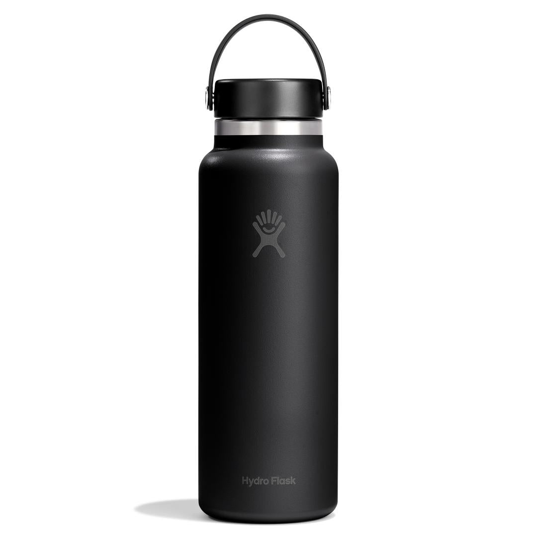 Hydro Flask HYDRO FLASK 40OZ WIDE FLEX CAP BLACK