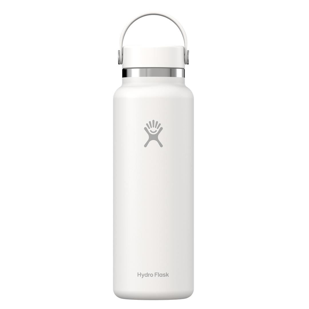 Hydro Flask HYDRO FLASK 40OZ WIDE FLEX CAP WHITE