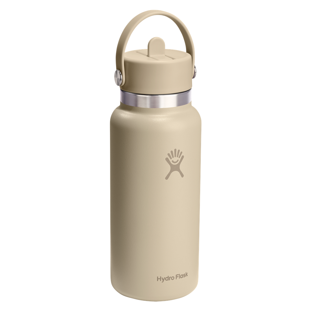 Hydro Flask 32oz Wide Flex Straw Cap Oat