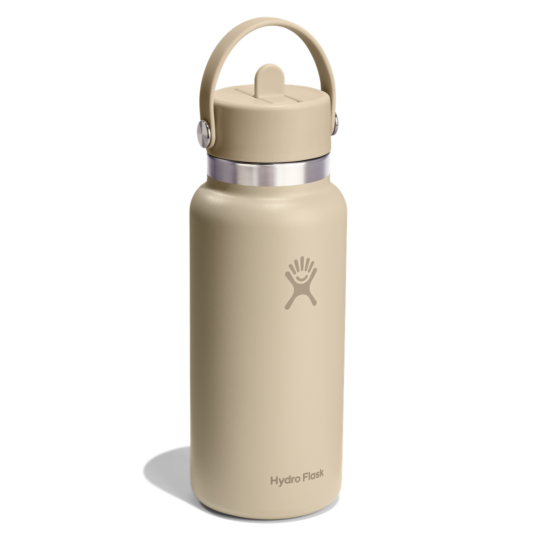 Hydro Flask 32oz Wide Flex Straw Cap Oat