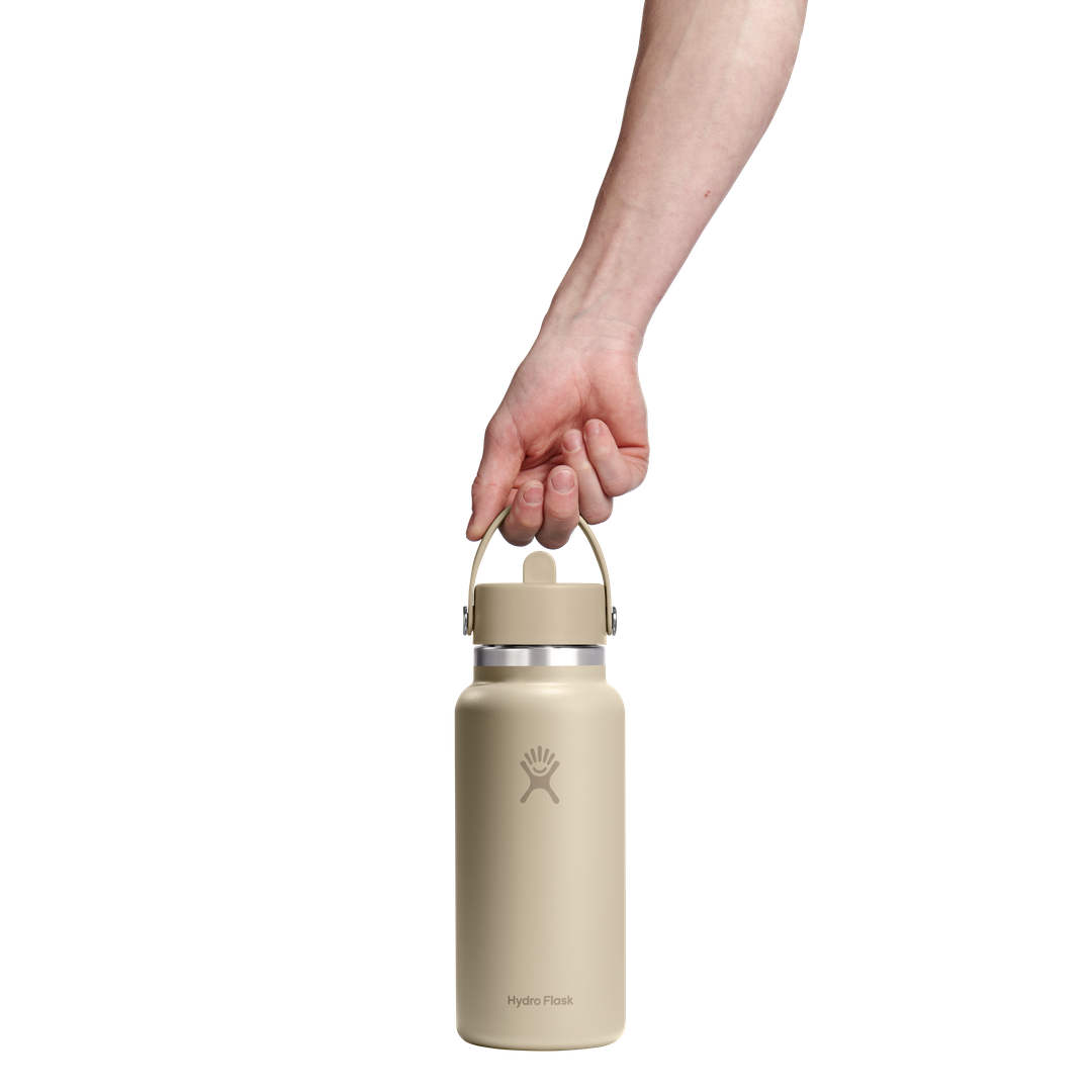 Hydro Flask 32oz Wide Flex Straw Cap Oat
