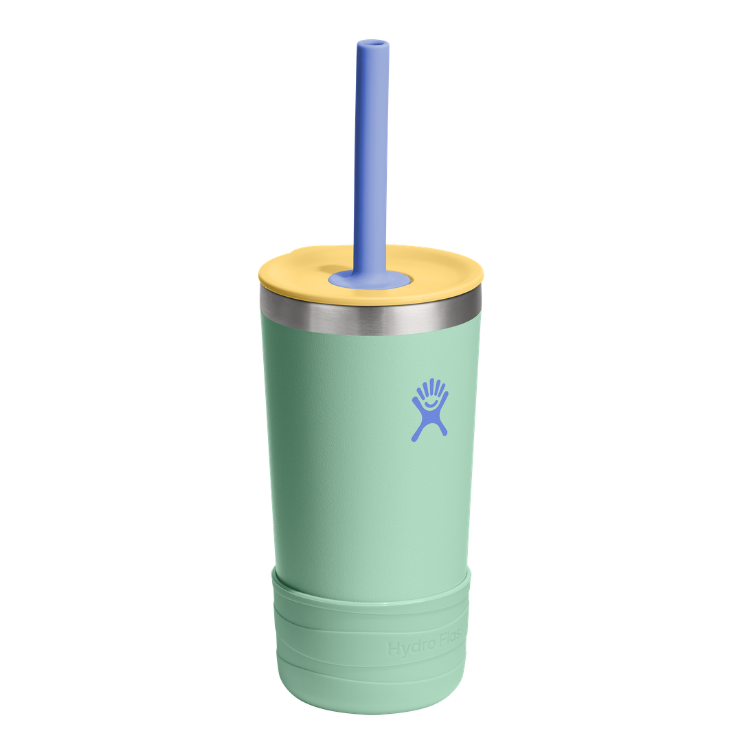 Hydro Flask 12oz Kids Tumbler Straw & Boot Mermaid Green