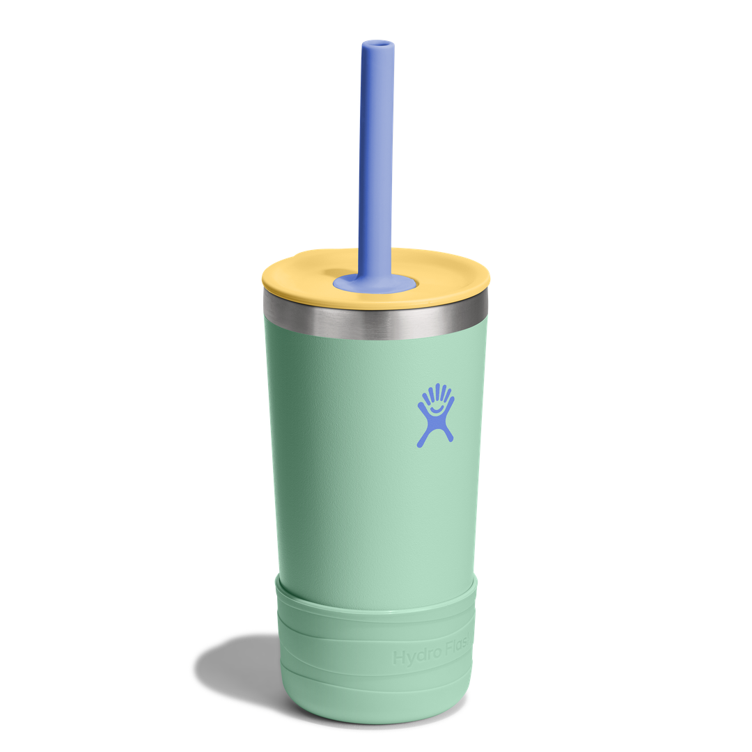Hydro Flask 12oz Kids Tumbler Straw & Boot Mermaid Green