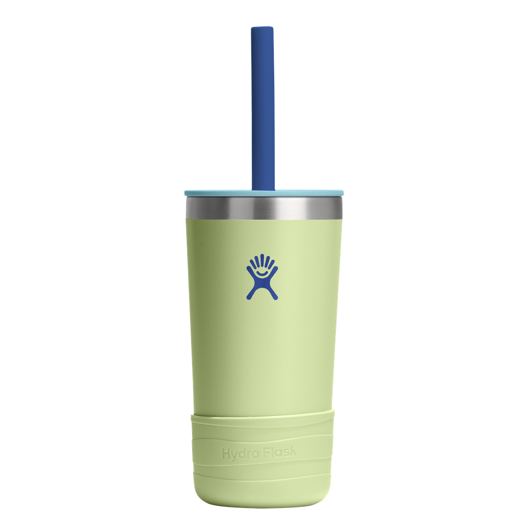 Hydro Flask 12oz Kids Tumbler Straw & Boot Seedling Green