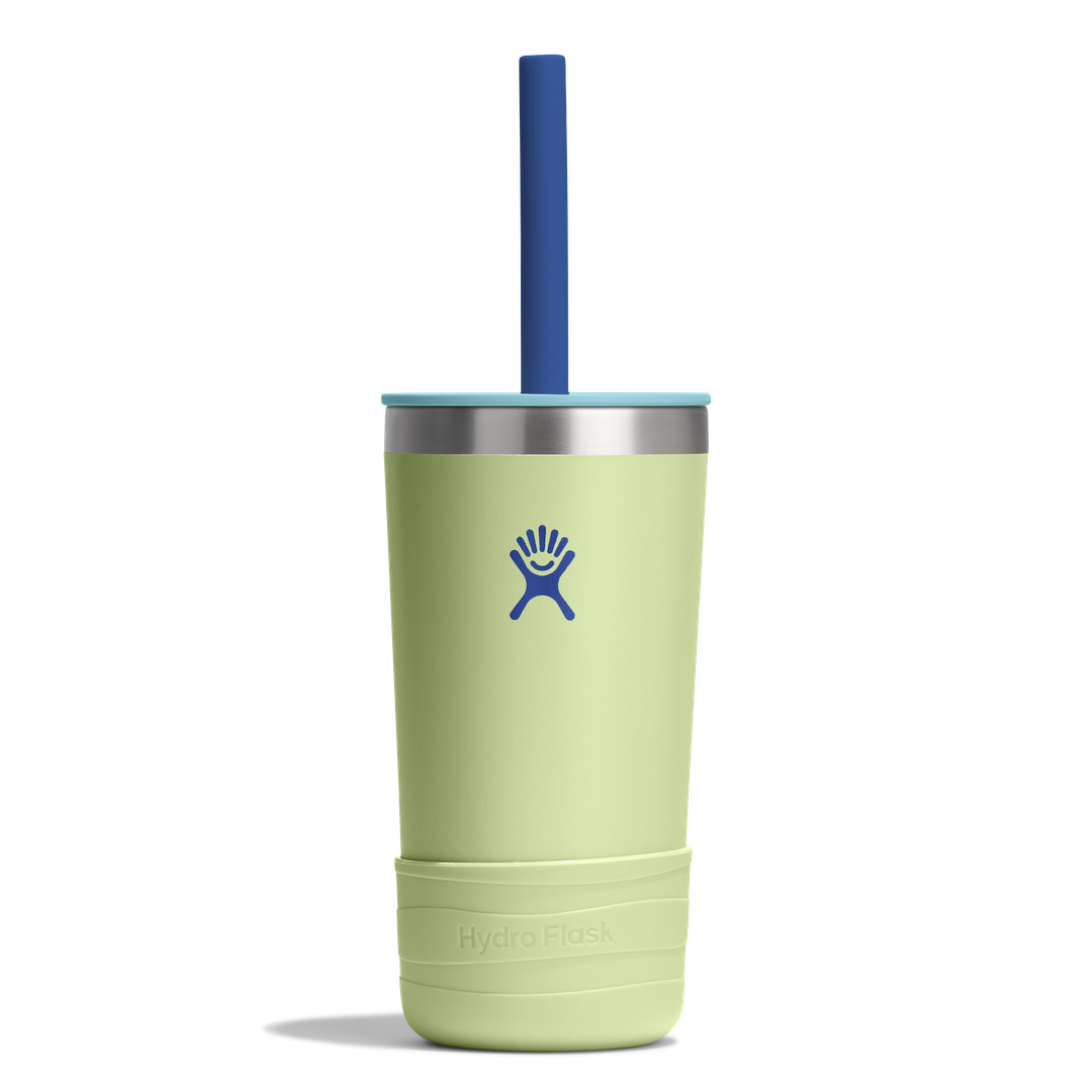 Hydro Flask 12oz Kids Tumbler Straw & Boot Seedling Green
