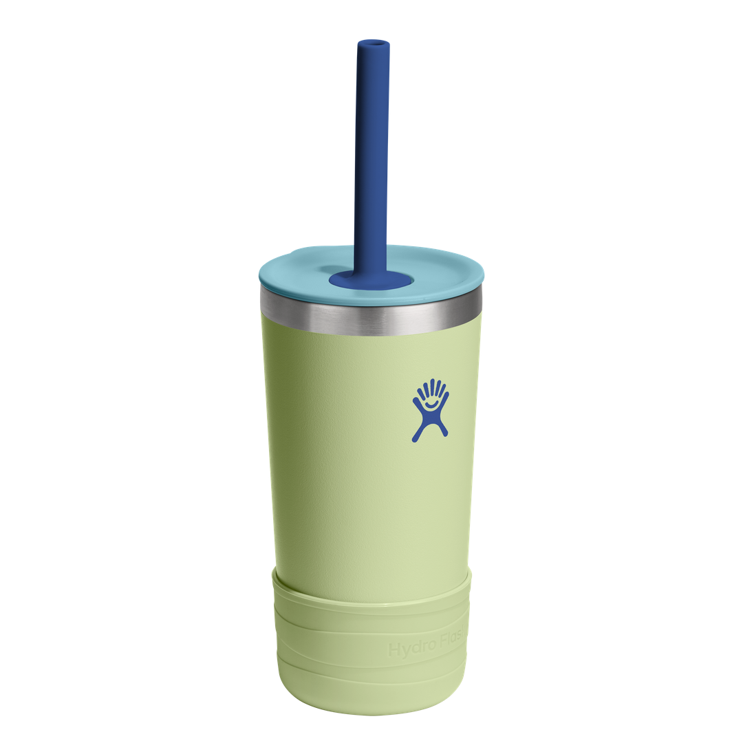 Hydro Flask 12oz Kids Tumbler Straw & Boot Seedling Green