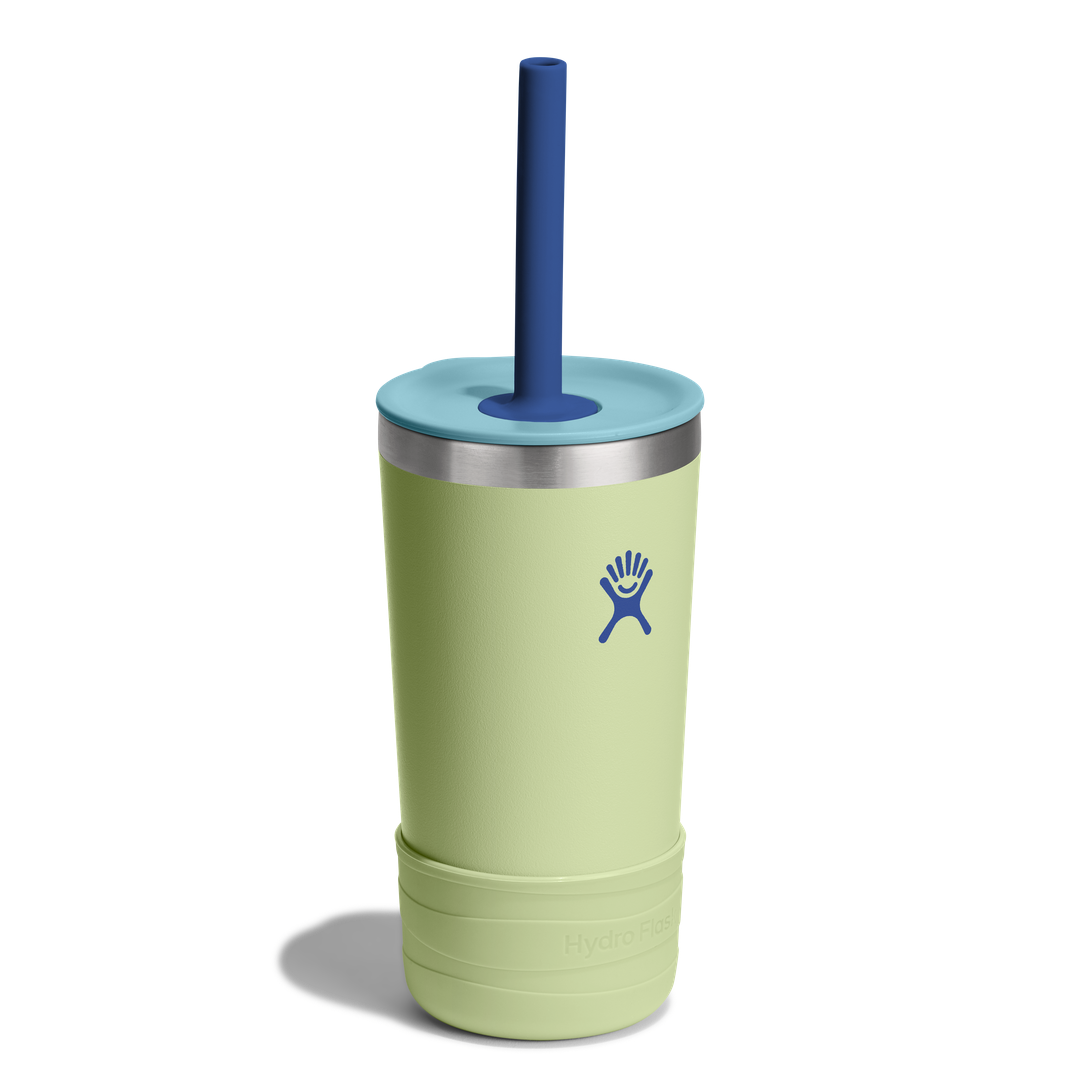 Hydro Flask 12oz Kids Tumbler Straw & Boot Seedling Green