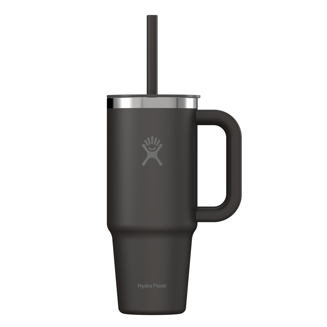 Hydro Flask HYDRO FLASK 24OZ TRAVEL TUMBLER CLEAR LID BLACK