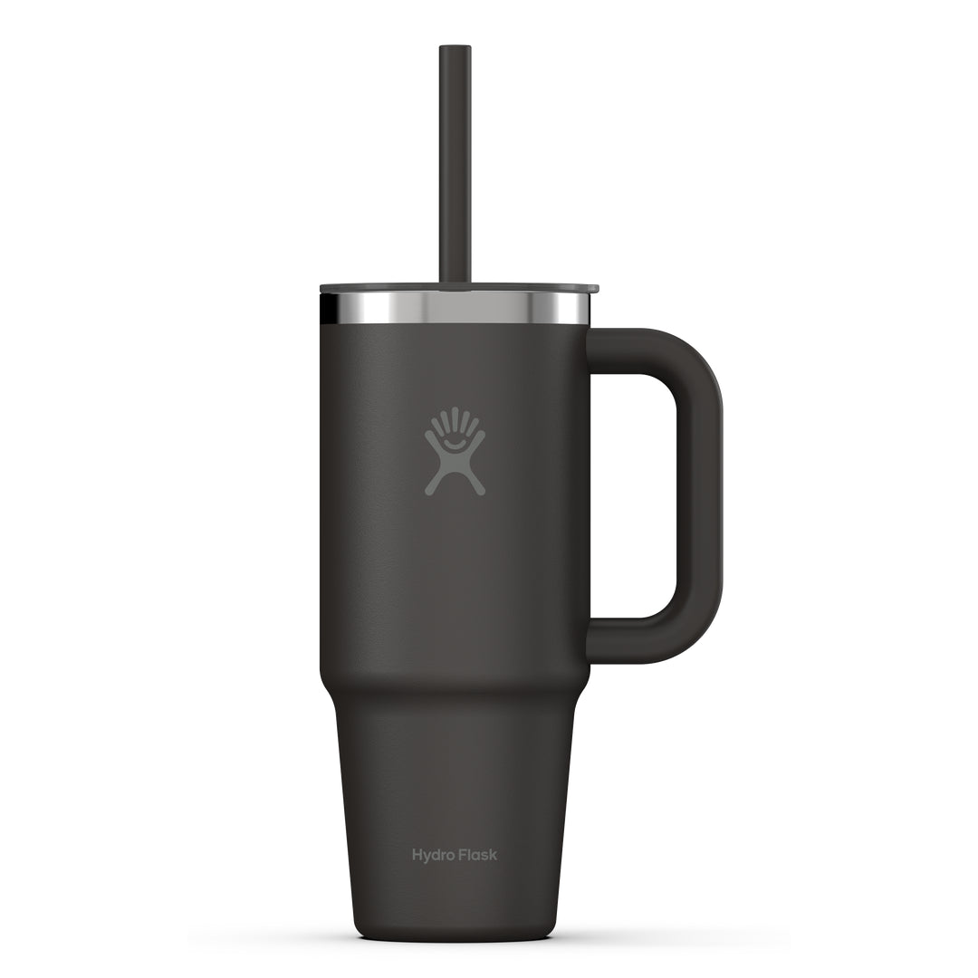 Hydro Flask HYDRO FLASK 24OZ TRAVEL TUMBLER CLEAR LID BLACK