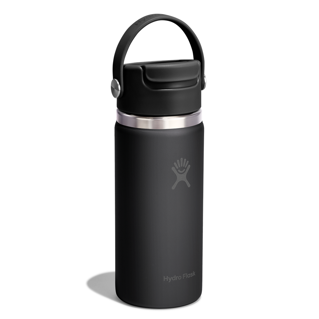 Hydro Flask 16oz Travel Mug Flip Sip Cap Black