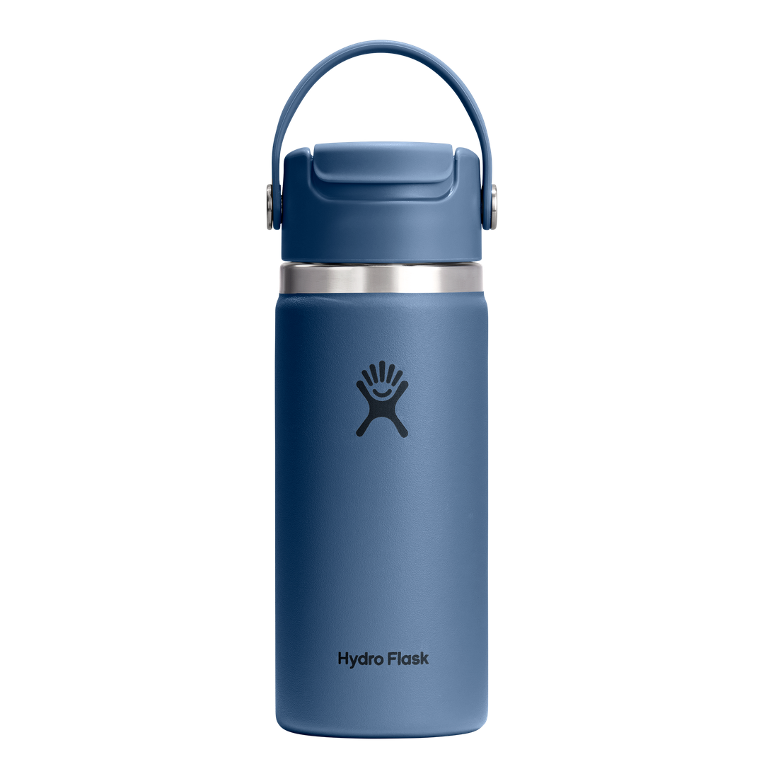 Hydro Flask 16oz Travel Mug Flip Sip Cap Harbor Blue