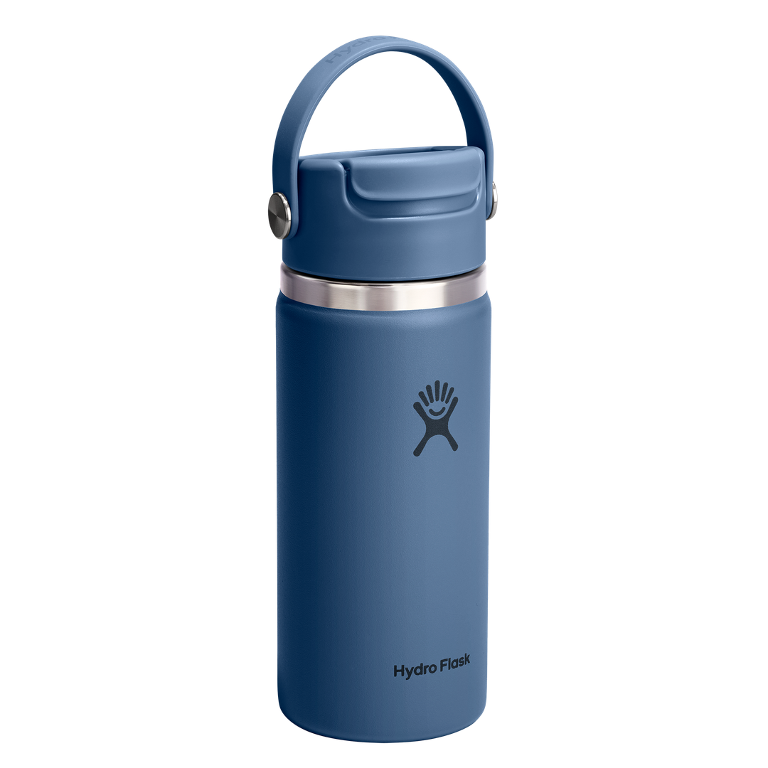 Hydro Flask 16oz Travel Mug Flip Sip Cap Harbor Blue