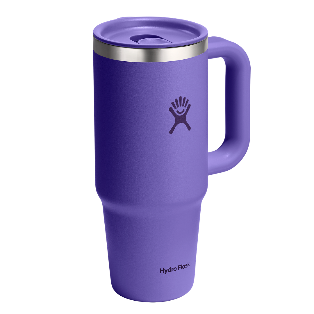 Hydro Flask 24oz Travel Tumbler Mug Purple