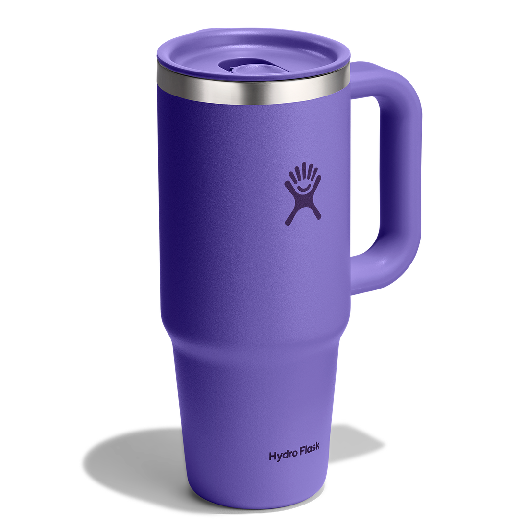 Hydro Flask 24oz Travel Tumbler Mug Purple