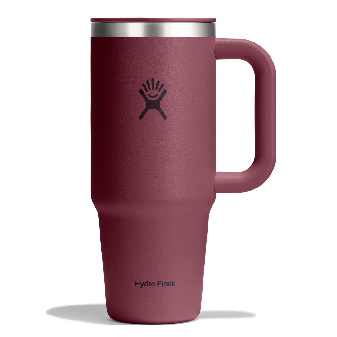 Hydro Flask 24oz Travel Tumbler Mug Burgundy