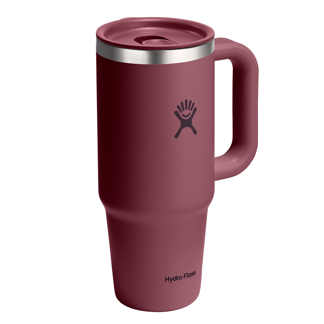 Hydro Flask 24oz Travel Tumbler Mug Burgundy