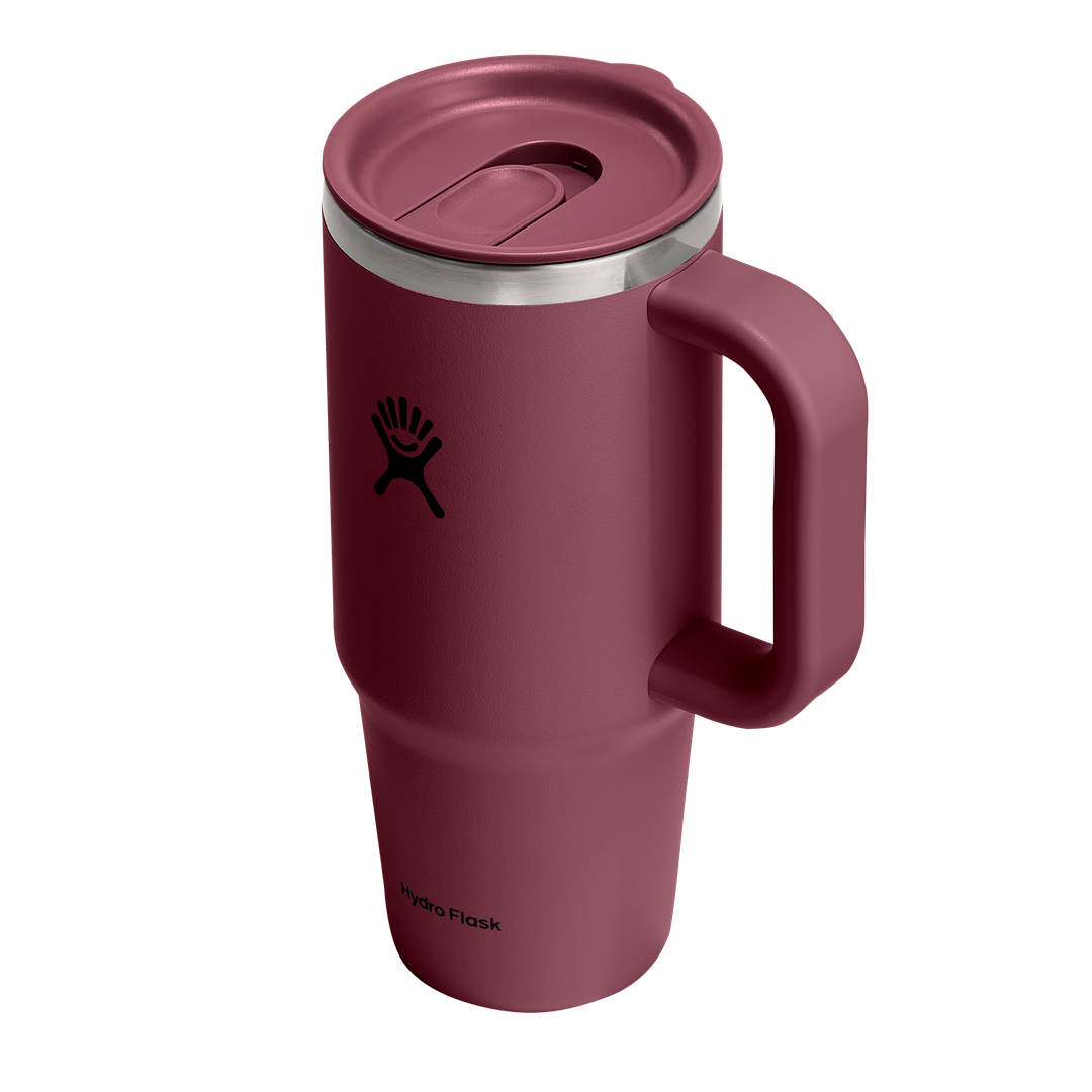 Hydro Flask 24oz Travel Tumbler Mug Burgundy
