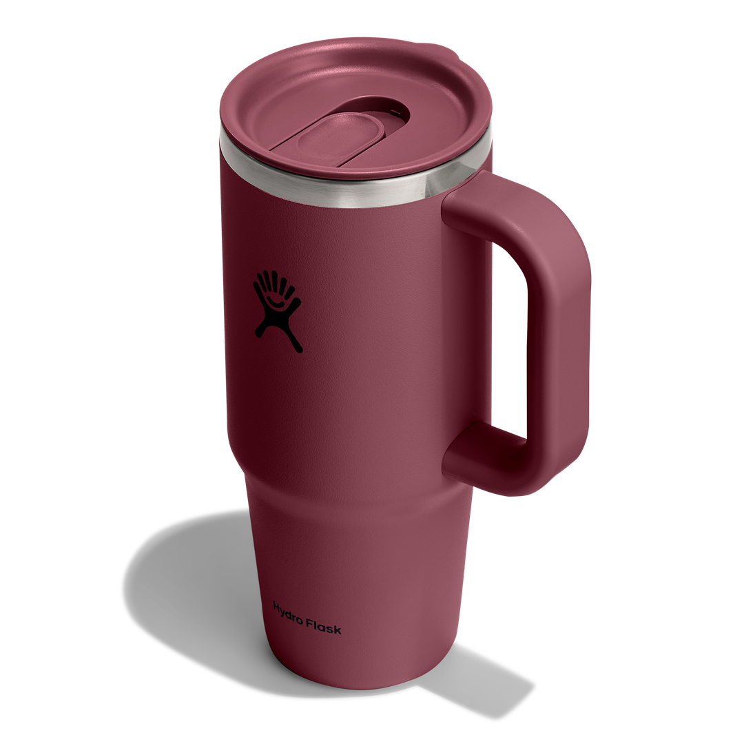Hydro Flask 24oz Travel Tumbler Mug Burgundy