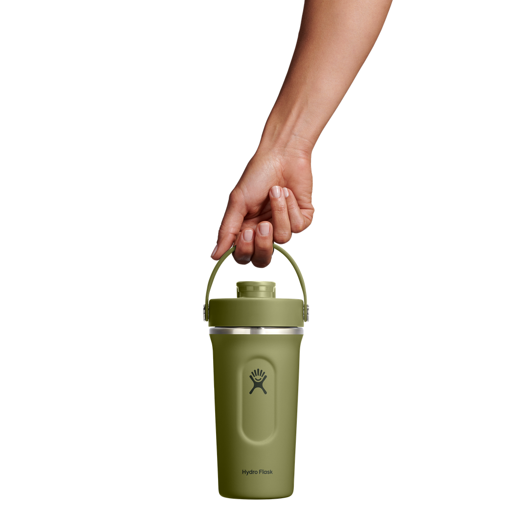 Hydro Flask 24oz Insulated Shaker Bottle Palmer Green