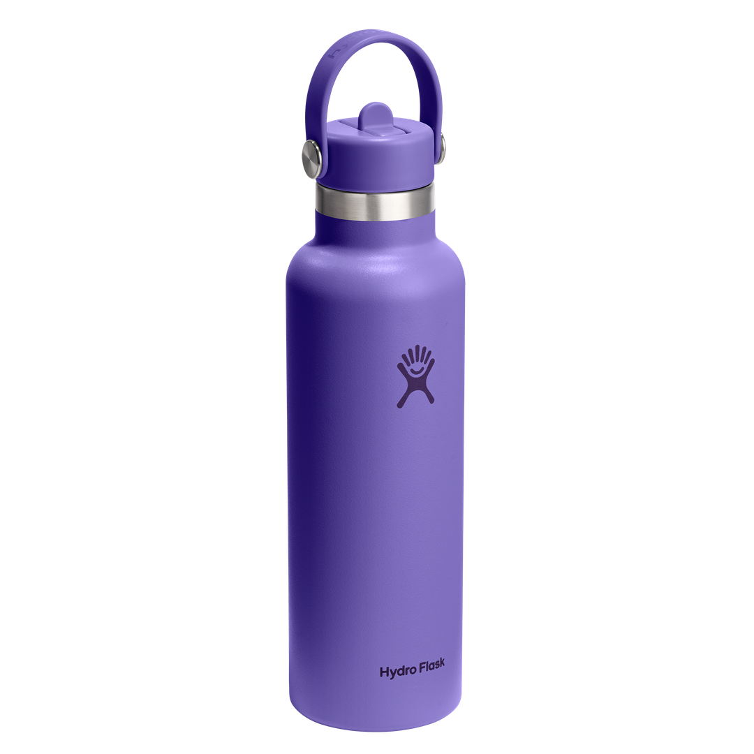 Hydro Flask 21oz Standard Flex Straw Cap Utopia Purple
