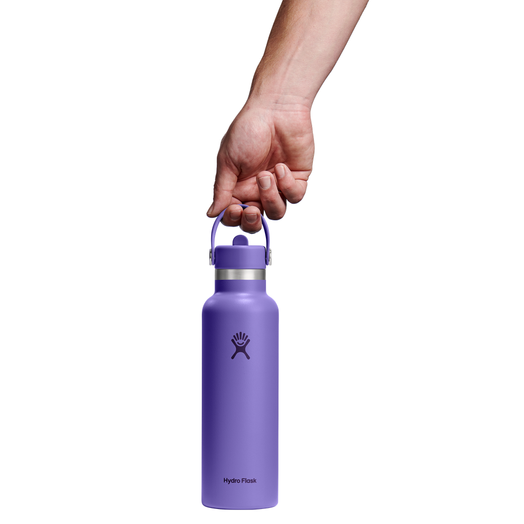 Hydro Flask 21oz Standard Flex Straw Cap Utopia Purple
