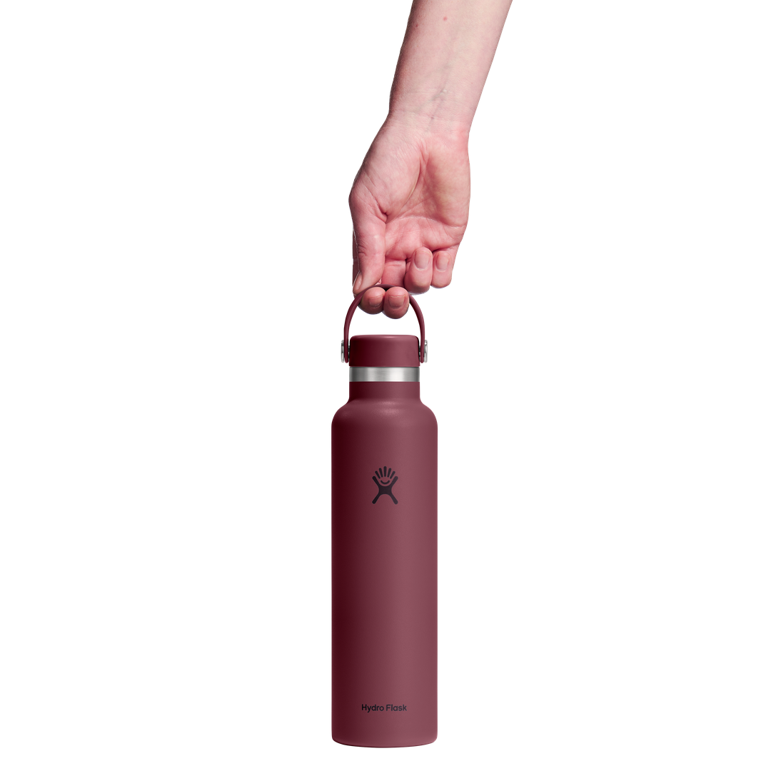 Hydro Flask 24oz Standard Flex Cap Burgundy