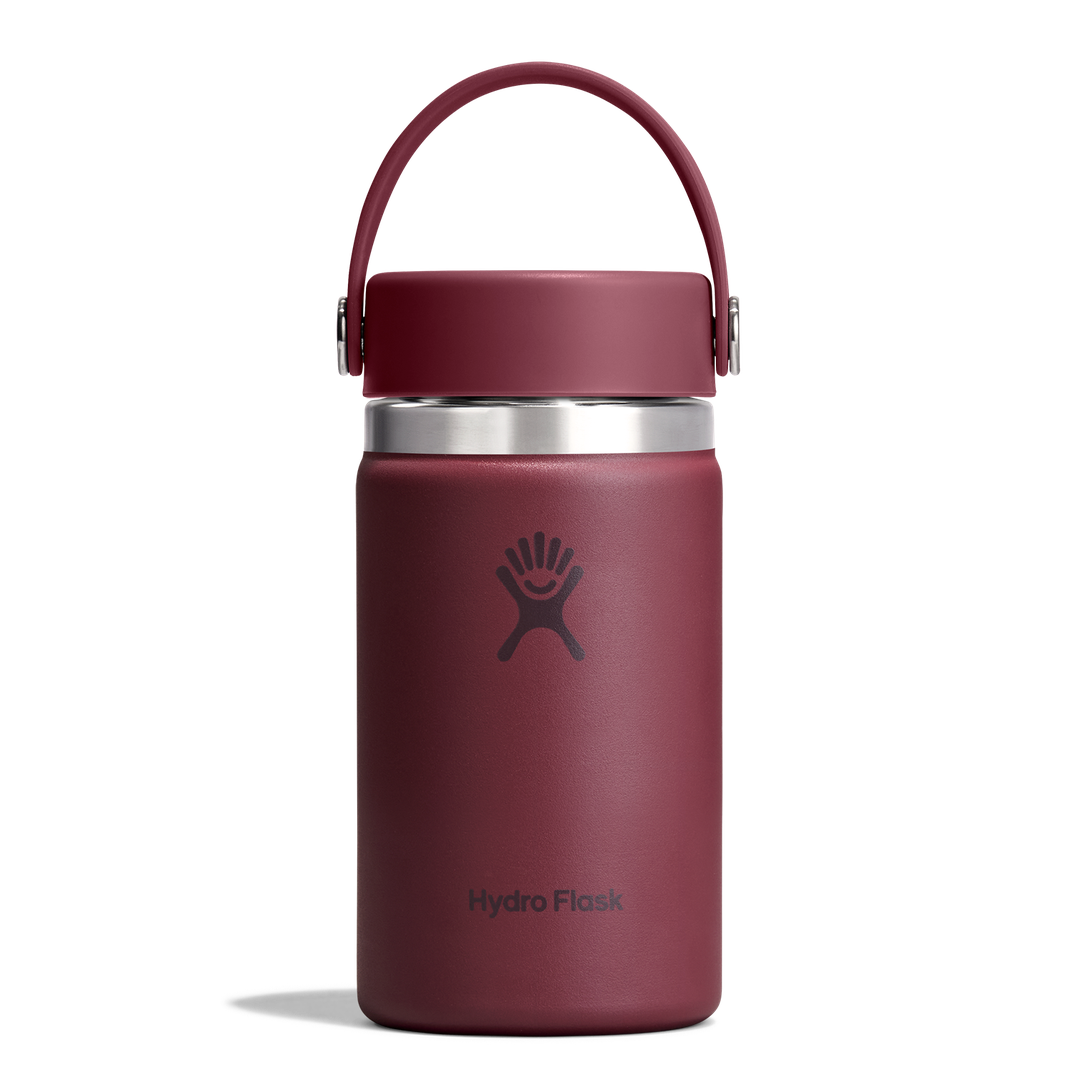 Hydro Flask 12oz Wide Flex Cap Burgundy