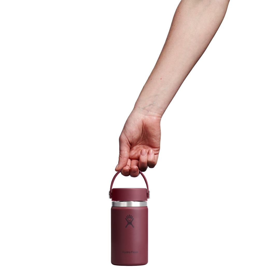 Hydro Flask 12oz Wide Flex Cap Burgundy