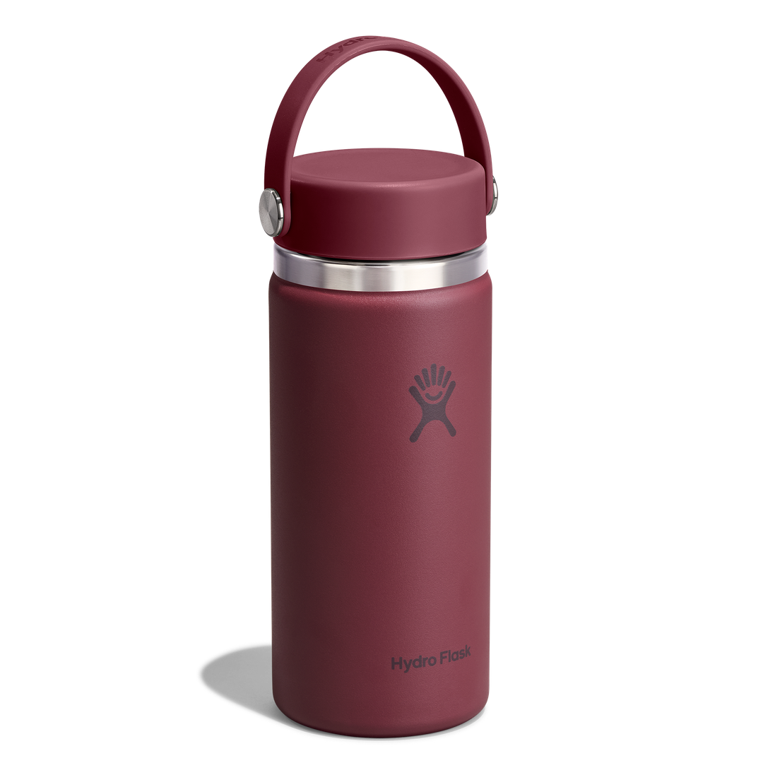 Hydro Flask 16oz Wide Flex Cap Burgundy