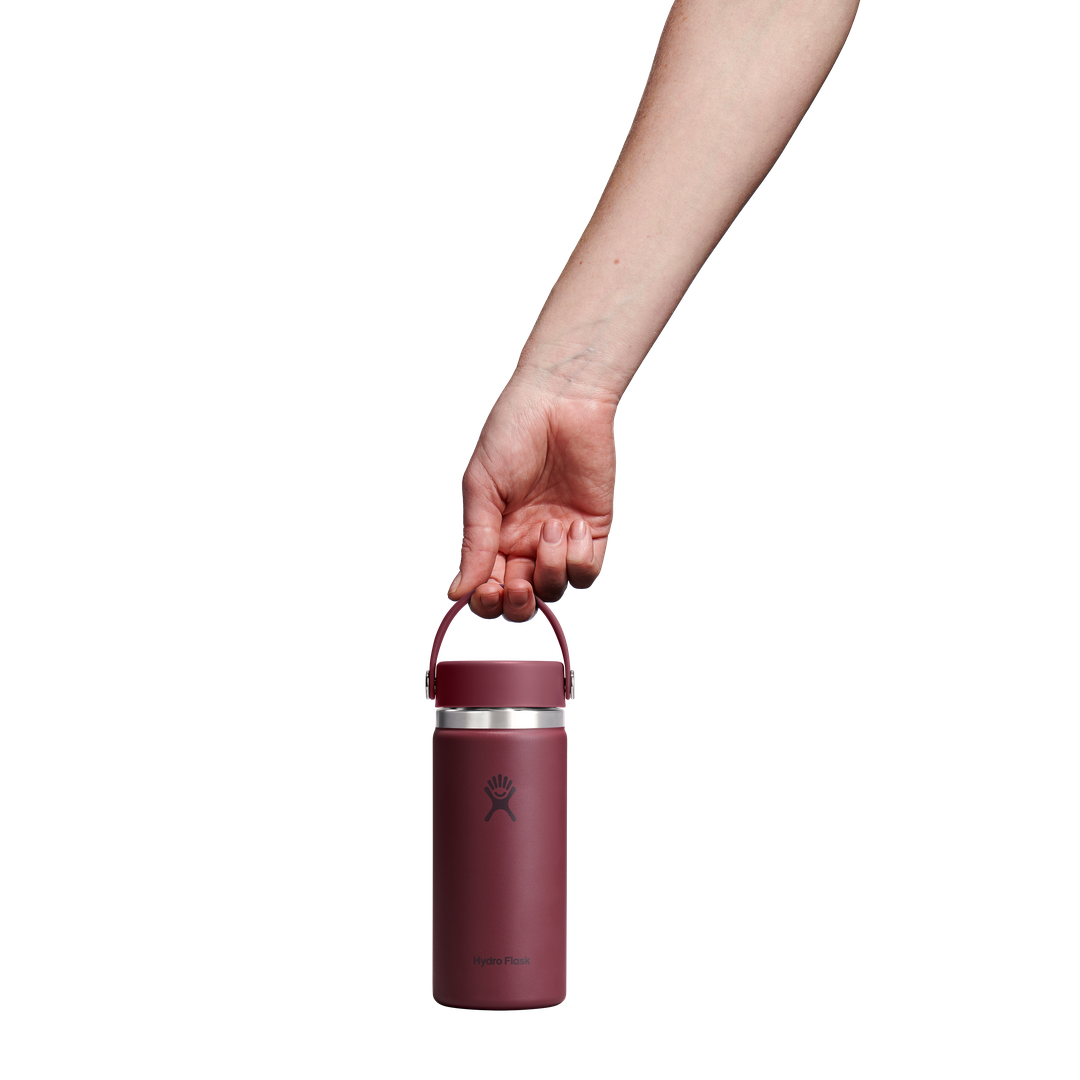 Hydro Flask 16oz Wide Flex Cap Burgundy