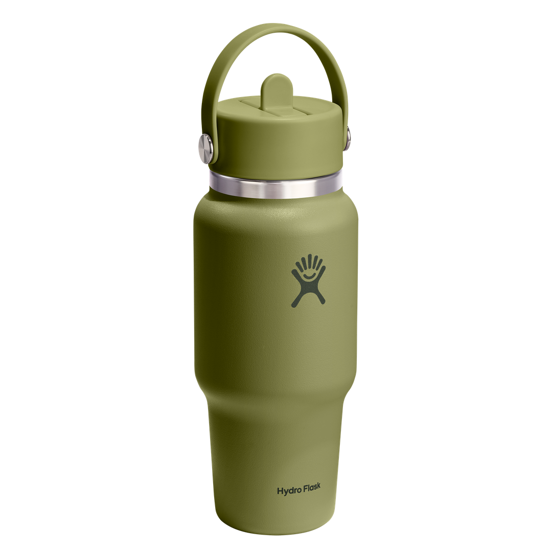 Hydro Flask 24oz Travel Bottle Palmer Green