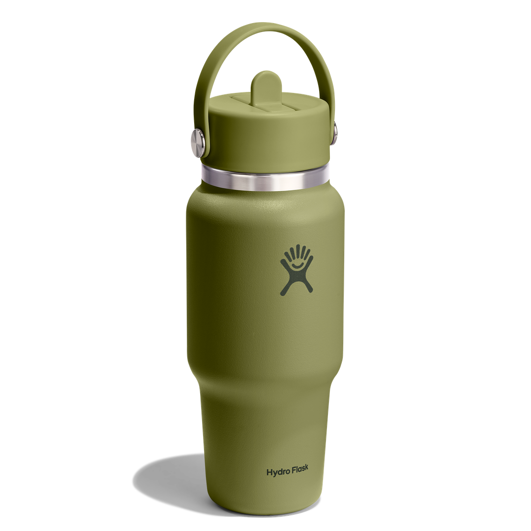 Hydro Flask 24oz Travel Bottle Palmer Green