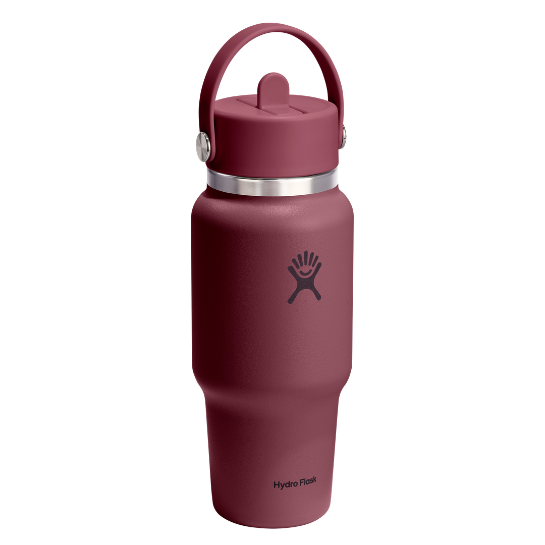 Hydro Flask 24oz Travel Bottle Burgundy
