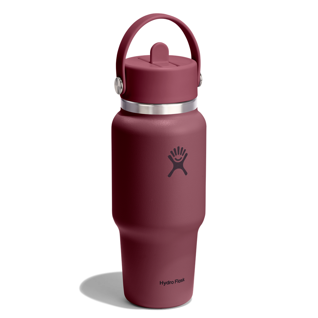 Hydro Flask 24oz Travel Bottle Burgundy