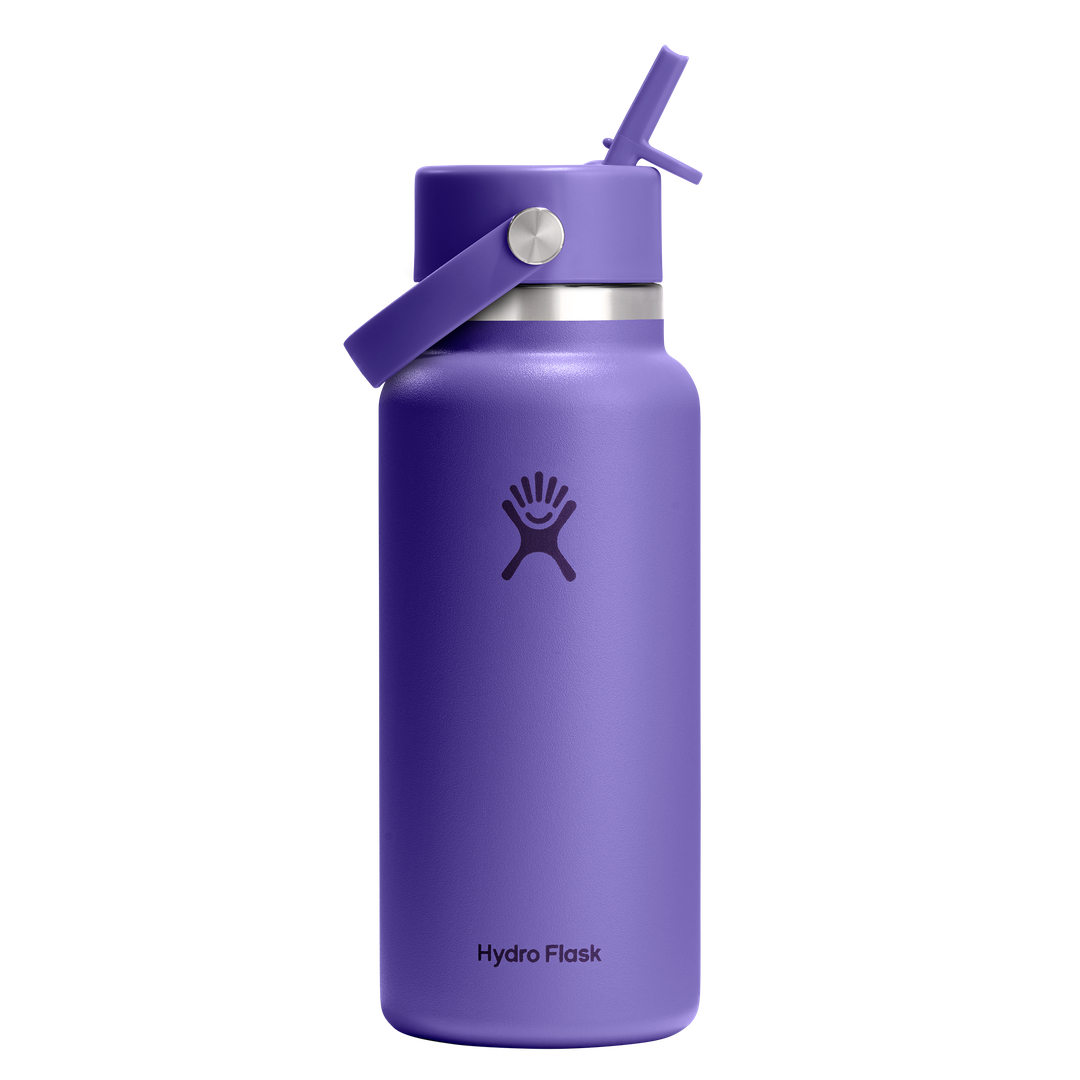 Hydro Flask 32oz Wide Flex Straw Cap Utopia Purple