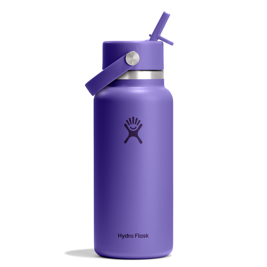 Hydro Flask 32oz Wide Flex Straw Cap Utopia Purple