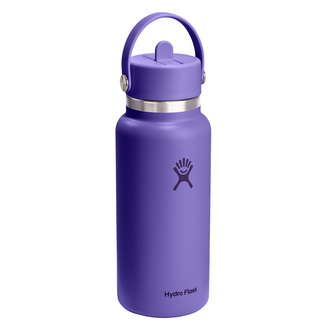 Hydro Flask 32oz Wide Flex Straw Cap Utopia Purple