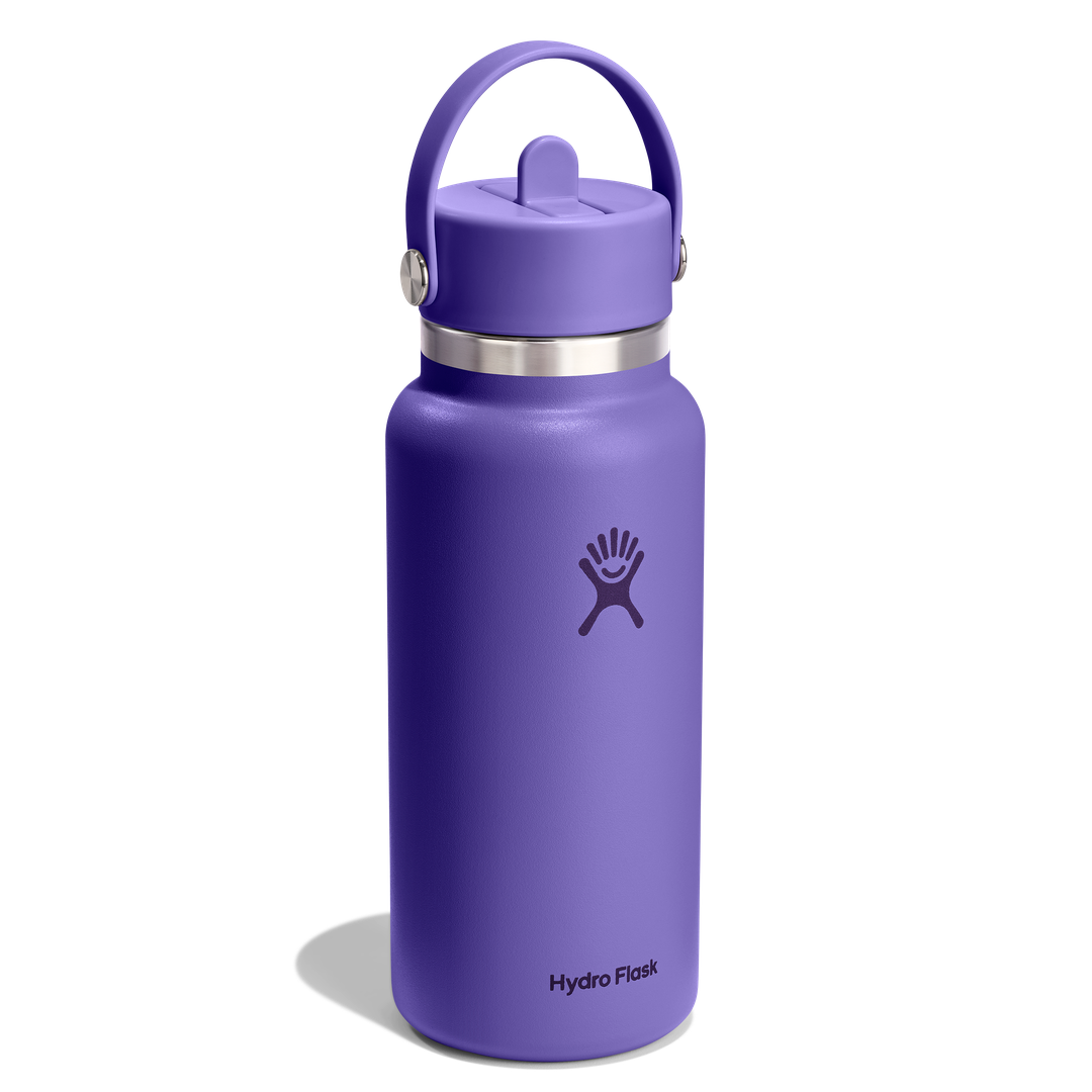 Hydro Flask 32oz Wide Flex Straw Cap Utopia Purple