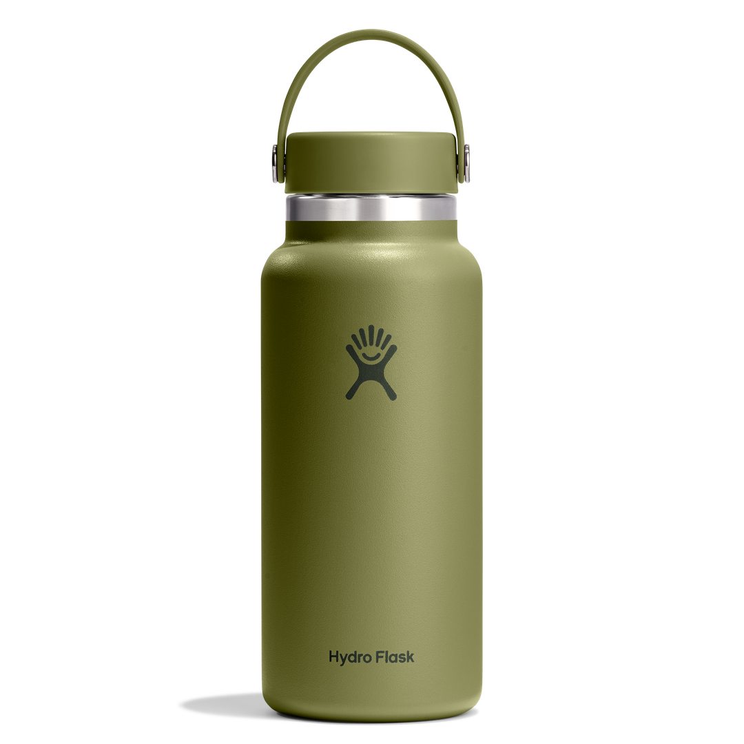 Hydro Flask 32oz Wide Flex Cap Palmer Green