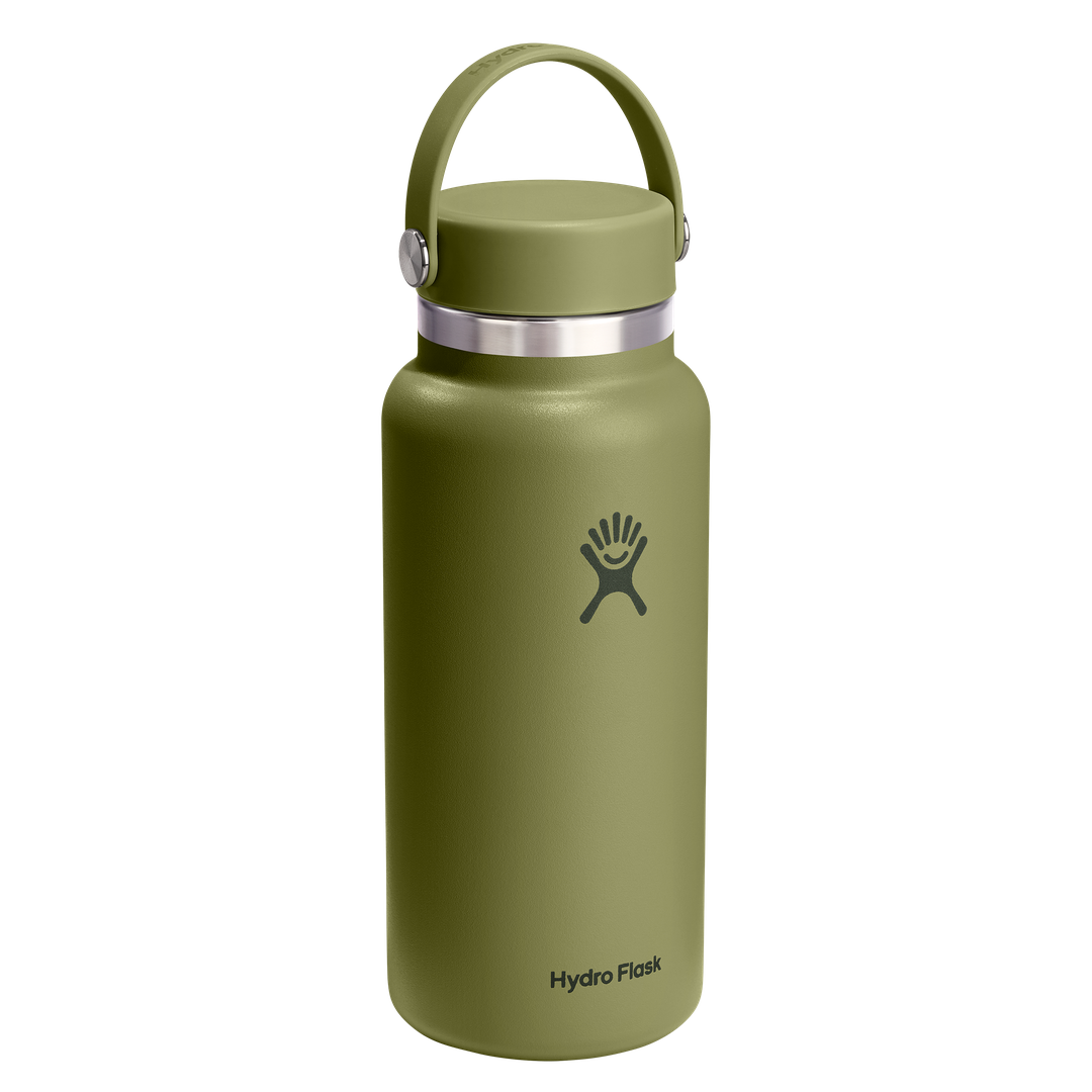 Hydro Flask 32oz Wide Flex Cap Palmer Green