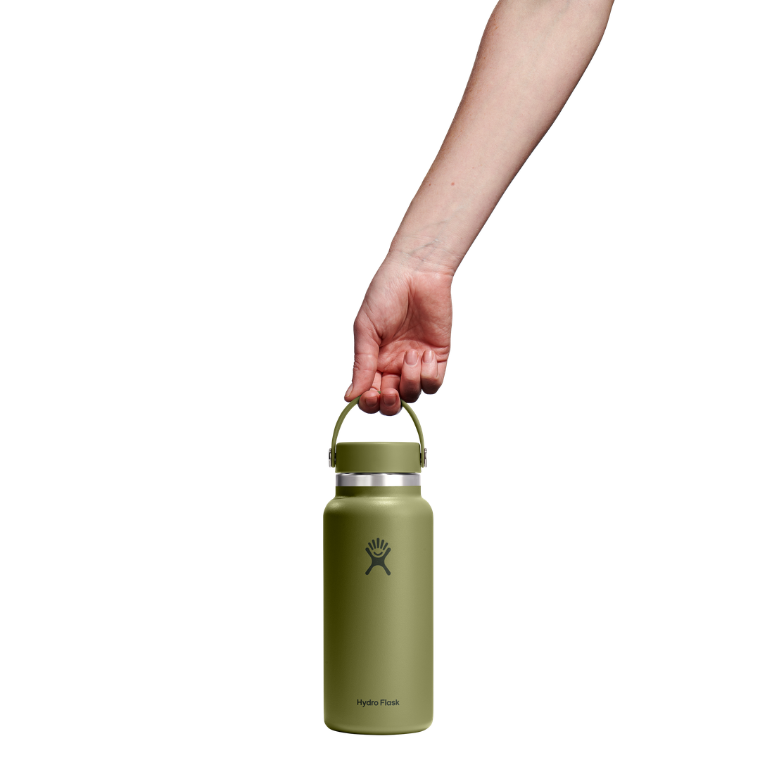 Hydro Flask 32oz Wide Flex Cap Palmer Green
