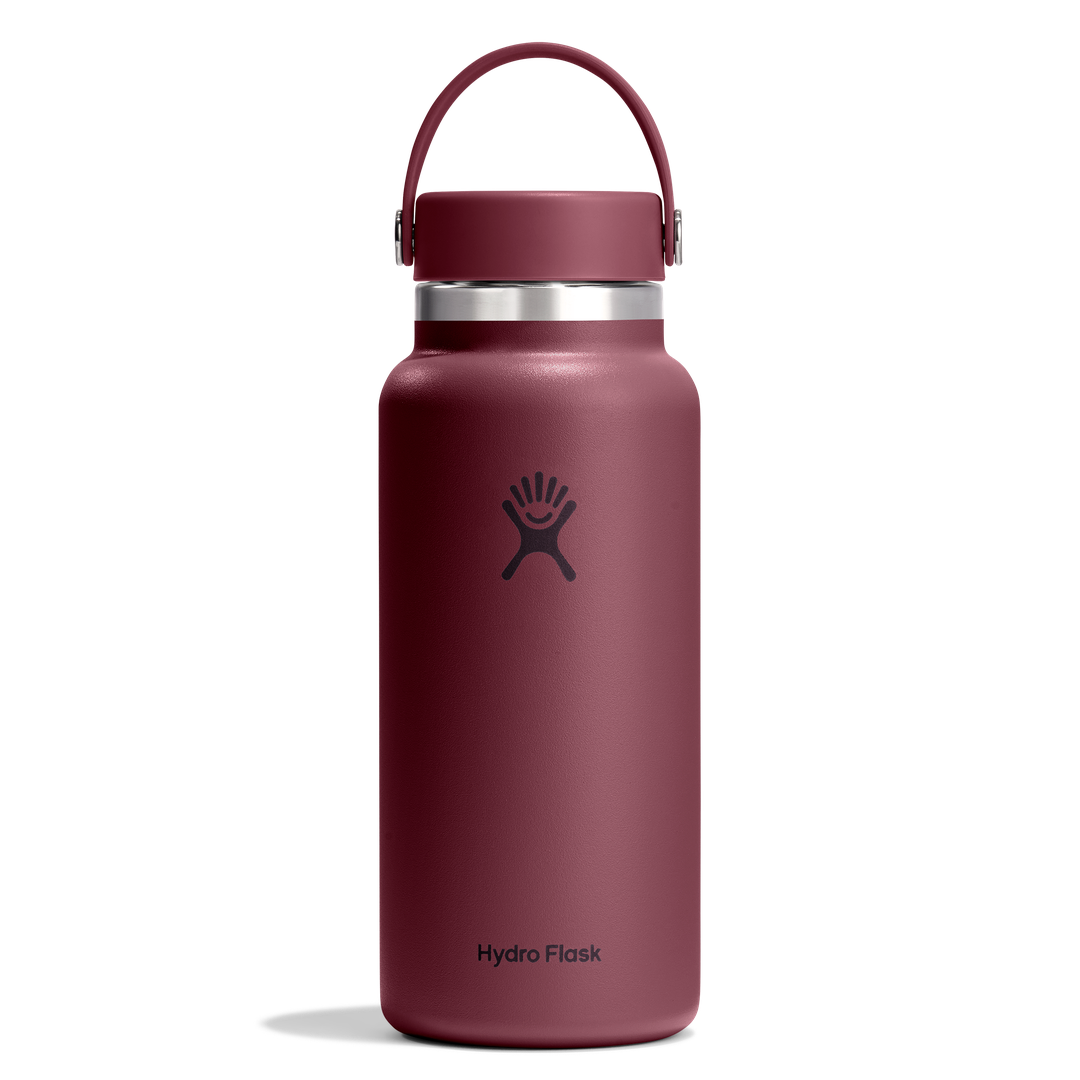 Hydro Flask 32oz Wide Flex Cap Burgundy
