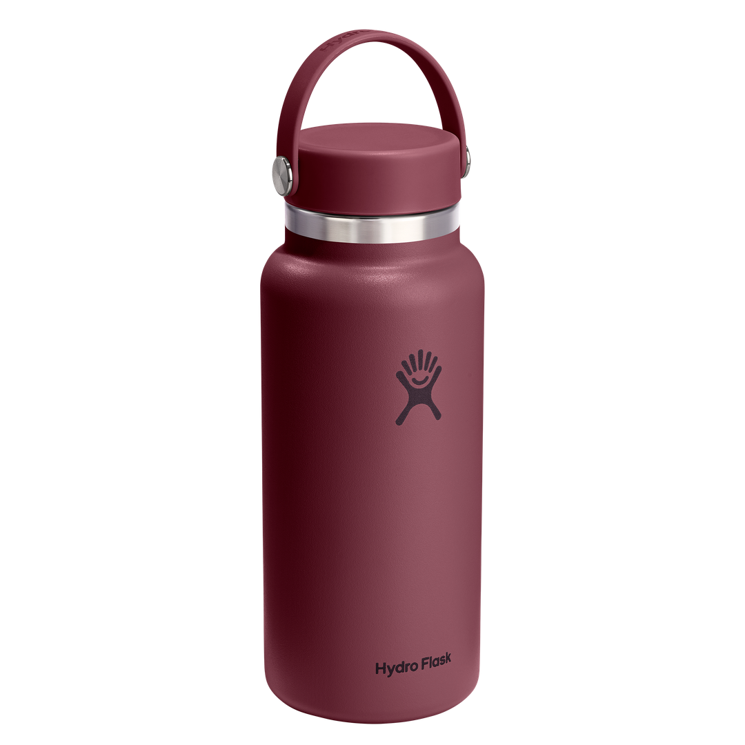 Hydro Flask 32oz Wide Flex Cap Burgundy