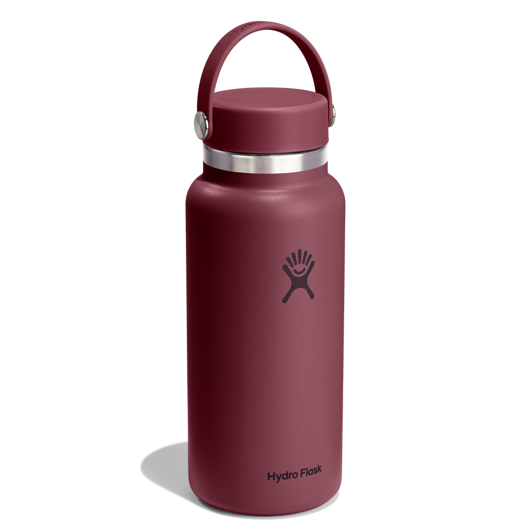 Hydro Flask 32oz Wide Flex Cap Burgundy