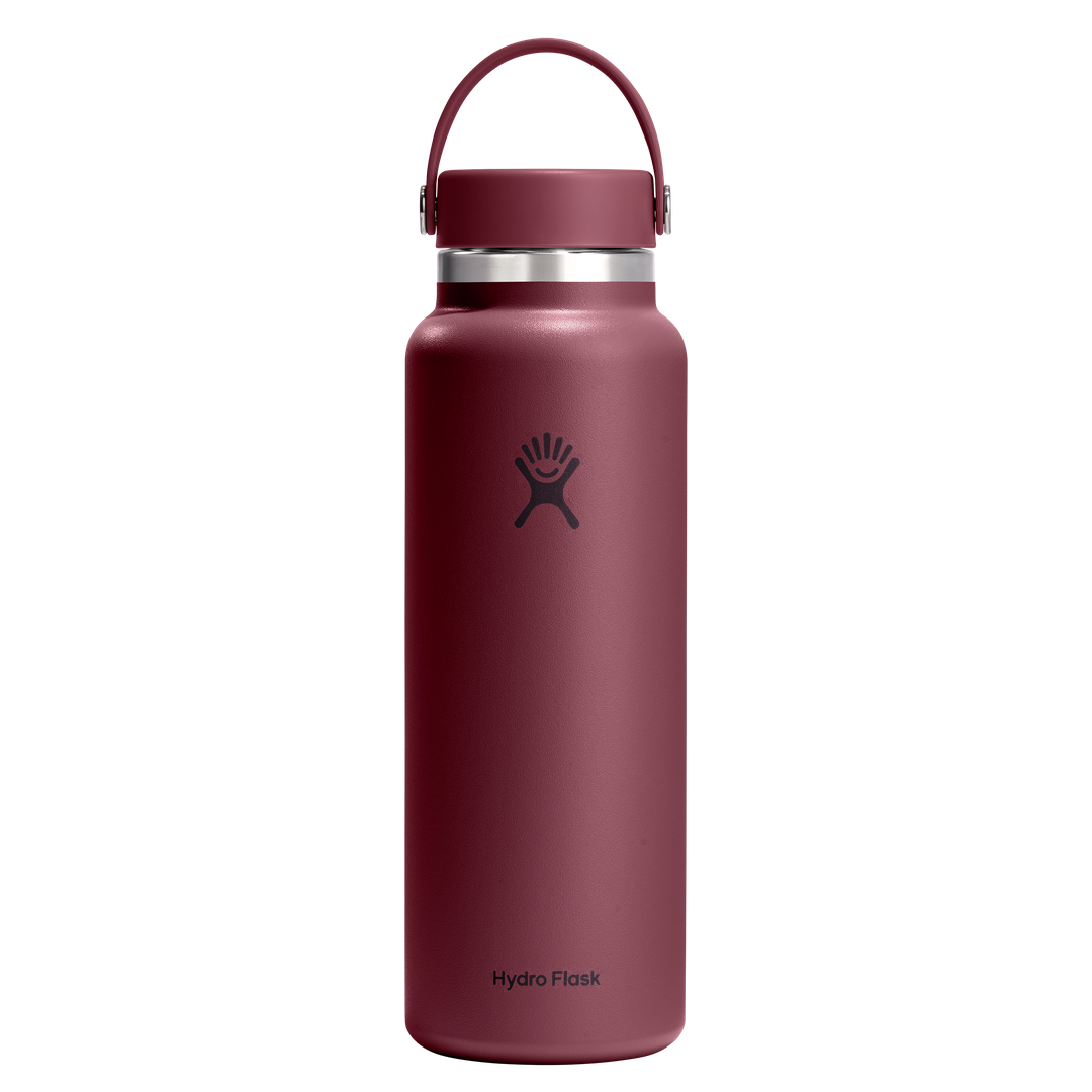 Hydro Flask 40oz Wide Flex Cap Burgundy