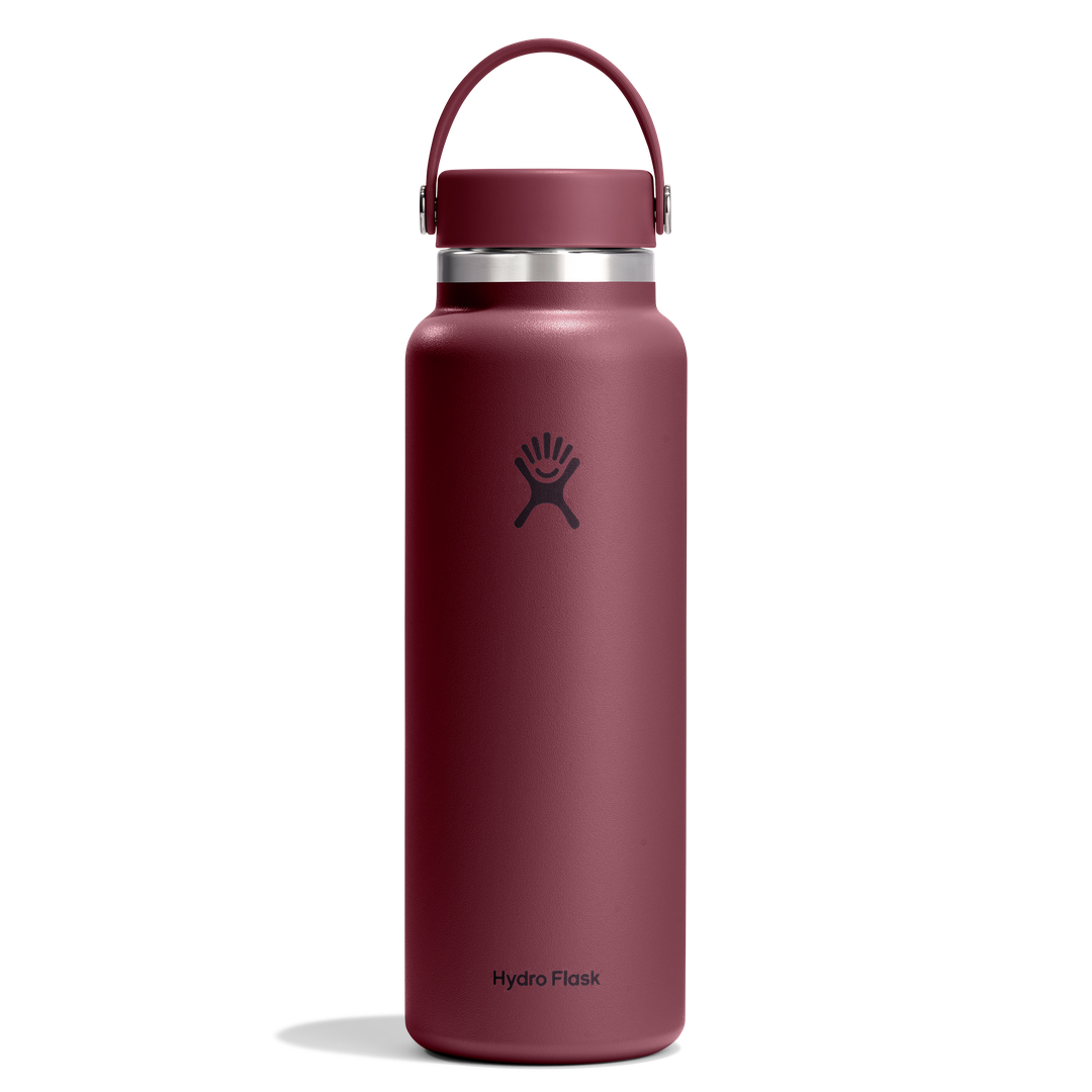 Hydro Flask 40oz Wide Flex Cap Burgundy